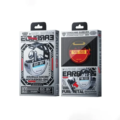 Alternative view of WEKOME безжични слушалки Bluetooth V5.3 TWS червен