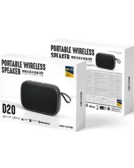 Alternative view of WEKOME Portable wireless Bluetooth V5.0 speaker