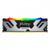 Kingston памет DDR5 Fury Renegade RGB 24GB(1*24GB)/7200 CL38 черен-silver