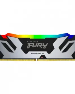 Kingston памет DDR5 Fury Renegade RGB 48GB(1*48GB)/6400 CL32 черен-silver