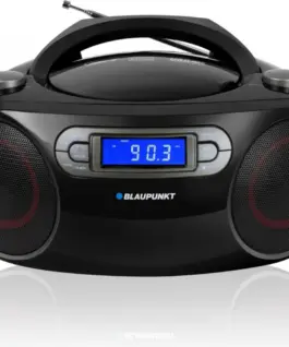 Alternative view of Blaupunkt Boombox FM PLL CD/MP3/USB/AUX/Clock/Alarm