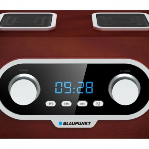 Blaupunkt Portable FM Radio PLL SD/USB/AUX with battery and clock