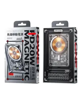 Alternative view of WEKOME Induction външна батерия 5000 mAh Fast Charging