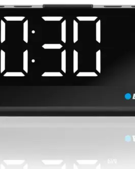 Alternative view of Blaupunkt Clock radio CR10ALU FM PLL with built-in temperature and humidity sensor