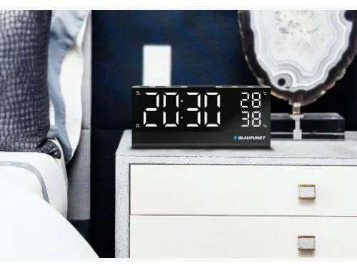 Blaupunkt Clock radio CR10ALU FM PLL with built-in temperature and humidity