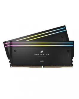 Corsair памет DDR5 Dominator Titanium RGB 64GB/6600(2*32GB) CL32 Intel XMP