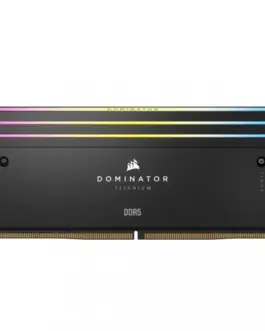 Alternative view of Corsair памет DDR5 Dominator Titanium RGB 96GB/6600(2*48GB) CL32 Intel XMP