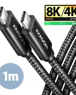 AXAGON BUCM4X-CM10AB кабел USB -C USB-C USB4.0 240W