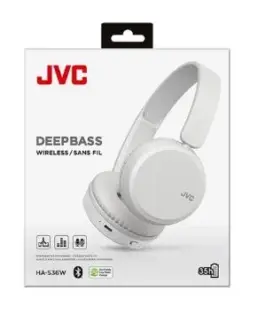 Alternative view of JVC слушалки JVC HA-S36 WAU бял