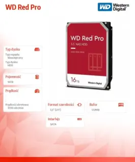 Alternative view of Western Digital Drive WD червен Pro 10TB 3,5 256 MB SATA 7200rp WD102KFBX