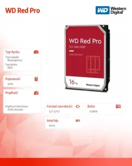 Alternative view of Western Digital Drive WD червен Pro 10TB 3,5 256 MB SATA 7200rp WD102KFBX