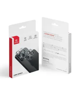 Alternative view of CRONG Lens shield protective glass IP 15/15 Plus
