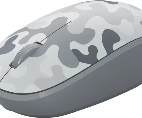 Microsoft MS Bluetooth мишка Camo бял 8KX-00005