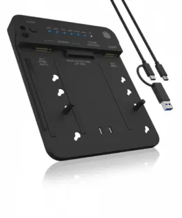 IcyBox ICY BOX IB-2913MCL-C31 M.2 NVMe SSD and HDD