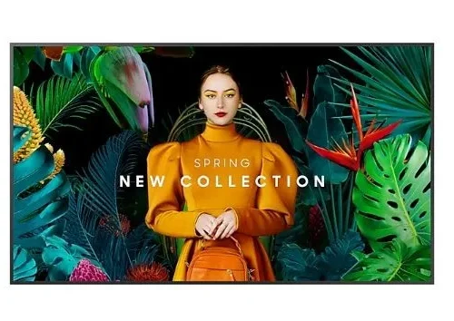Samsung Professional monitor QM65C 65 inches Matte 24h/7500 (cd/m2) 3840 x 2160 (UHD) S10 Player (Tizen 7) WiFi/BT 3 years On-Site