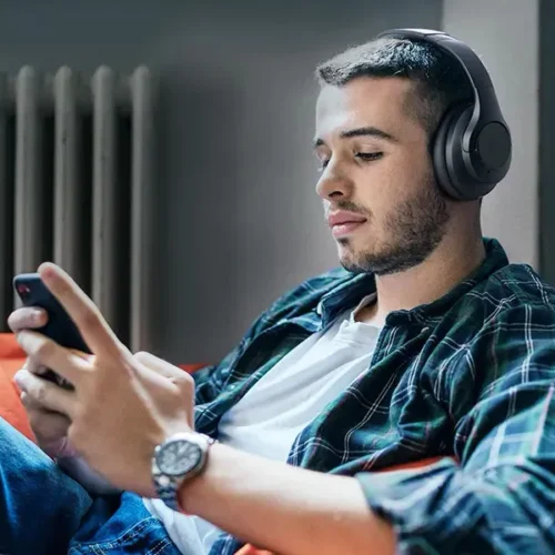 Alternative view of AUKEY EP-N12 черен Bluetooth 5.0 Hybrid ANC| 40h