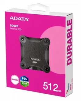 Alternative view of Adata външен SSD SD620 512G U3.2A 520/460 MB/s черен