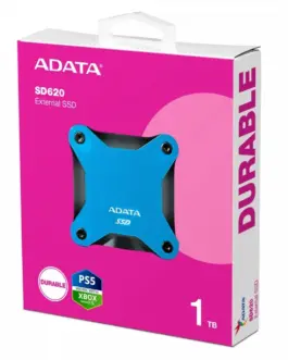 Alternative view of Adata външен SSD SD620 1TB U3.2A 520/460 MB/s blue