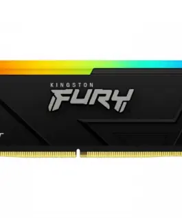 Kingston памет DDR4 Fury Beast RGB 16GB(1*16GB)/3200 CL16