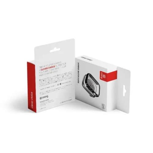 CRONG Case with glass Apple Watch 45mm