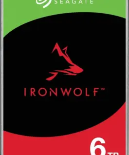 Seagate IronWolf hard drive 6TB 35 256MB ST6000VN006