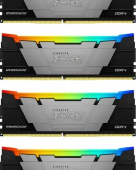 Kingston памет DDR4 Fury Renegade RGB 128GB(4*32GB)/3600 CL18