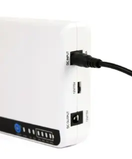 Alternative view of Gembird UPS DC-DC 12V/15V 18W 2200 mAh x3