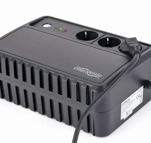 Alternative view of Gembird UPS 600VA Line-interactive 3xSchuko AVR Desktop