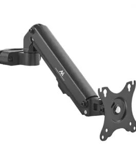 Alternative view of Maclean Monitor mount on pole pipe Maclean MC-459