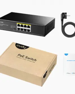Alternative view of Cudy GS1008PT Switch 8 xGE PoE+ 120W
