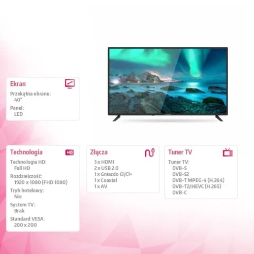 Allview TV LED 40 inch 40ATC6000-F