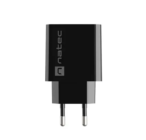 Natec USB зарядно Ribera 1x USB-A черен