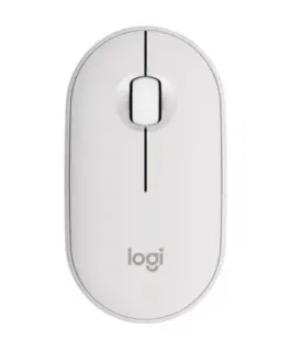 Logitech Wireless мишка M350s 910-007013 tonal бял