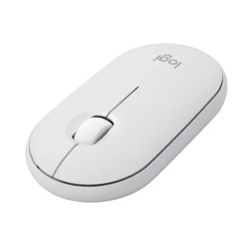 Logitech Wireless mouse M350s 910-007013 tonal бял