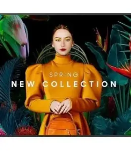 Samsung Professional монитор QB65C 65 inches gloss 16h/7 350(cd/m2) 3840x2160 (UHD) S10 Player (Tizen 7) WiFi/BT 3 years On-Site