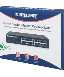 Intellinet Switch Intellinet Gigab it 16x 10/100/1000 RJ45
