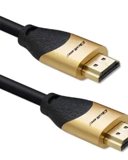 Qoltec HDMI v2.1 кабел UHS 8K 60Hz 28AWG GOLD 2m