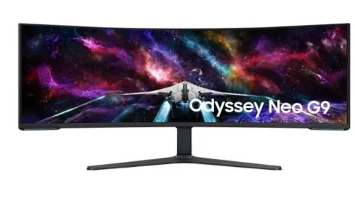 Samsung Monitor 57 inches LS57CG952NUXEN VA 7680x2160 DUHD 32:9 3xHDMI 1xDP 2xUSB 3.0 1ms(GTG) curved HAS 240Hz Gaming 2 years