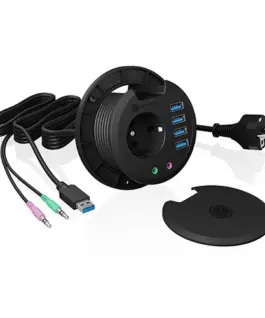 IcyBox ICY BOX IB-HUB1430 Desk Hub 80mm