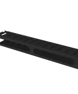 Alternative view of Lanberg кабел organizer 19 inches 1U with type A cover черен