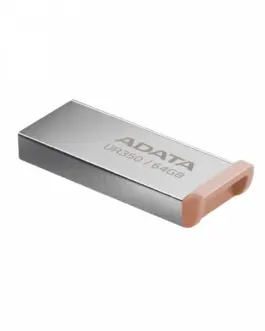 Alternative view of Adata Pendrive UR350 64GB USB3.2 Gen1 Metal brown