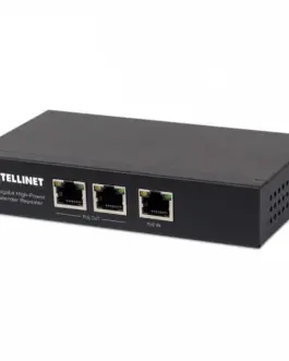 Alternative view of Intellinet Extender PoE+ 2-ports Gigabit 802.3at/af