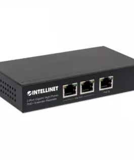 Intellinet Extender PoE+ 2-ports Gigabit 802.3at/af