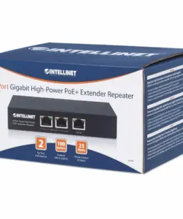 Intellinet Extender PoE+ 2-ports Gigabit 802.3at/af
