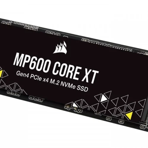 Alternative view of Corsair SSD drive MP600 CORE XT 4TB 5000/4400 MB/s M.2 PCIe Gen 4x4 NVMe 1.4