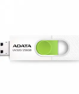 Adata Pendrive UV320 256GB USB3.2 бял-зелен