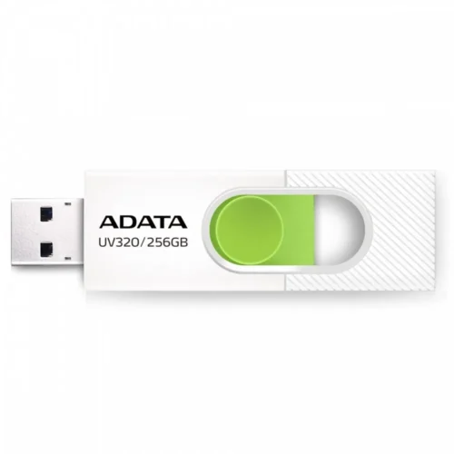 Adata Pendrive UV320 256GB USB3.2 бял-зелен