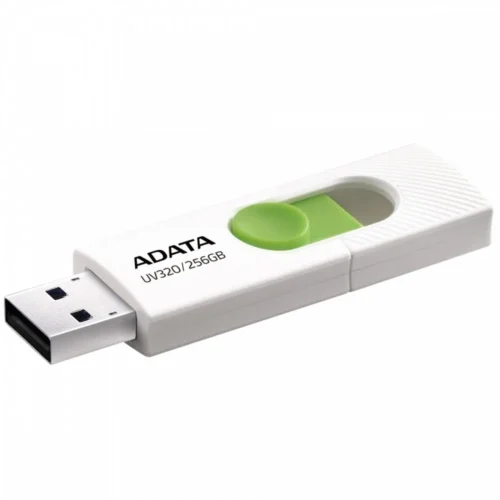 Adata Pendrive UV320 256GB USB3.2 бял-зелен