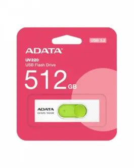 Alternative view of Adata Pendrive UV320 512GB USB3.2 бял-зелен