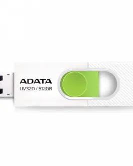Adata Pendrive UV320 512GB USB3.2 бял-зелен
